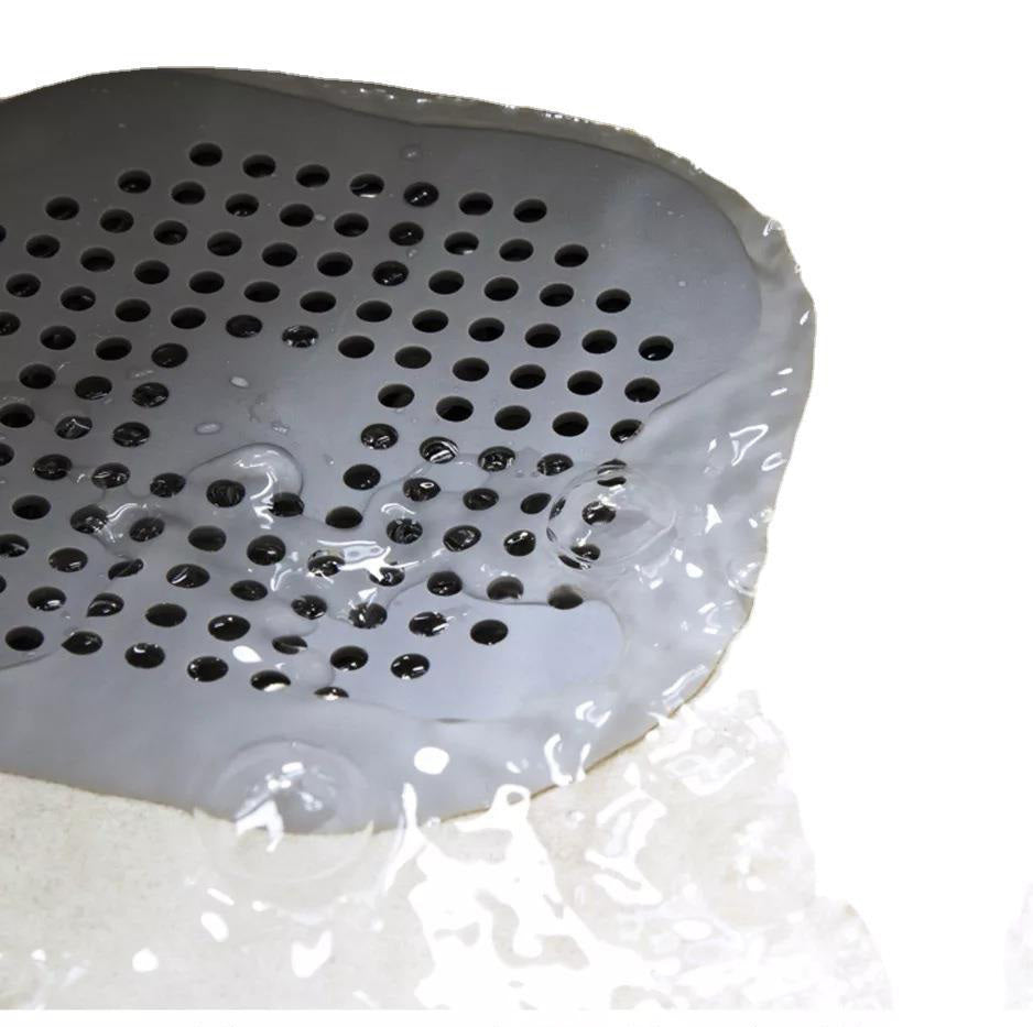 Silicone Drain Hair Catcher – Shower & Sink Strainer Cover