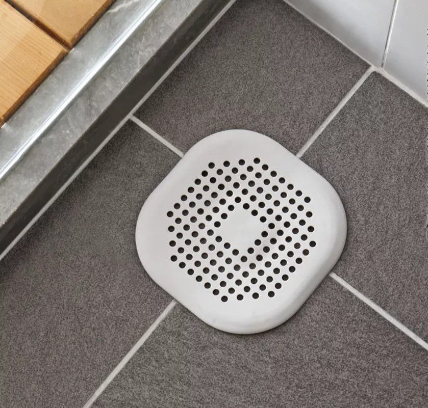 Silicone Drain Hair Catcher – Shower & Sink Strainer Cover