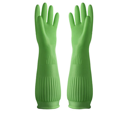 Waterproof Rubber Gloves – Thick Cleaning Gloves for Kitchen & Bathroom