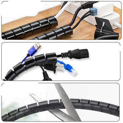 Wire Storage Tube – PE Cable Organizer for Home & Office
