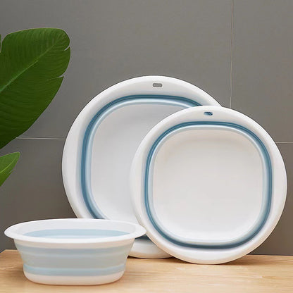 Foldable Silicone Washbasin – Space Saving for Kitchen & Travel