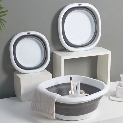Foldable Silicone Washbasin – Space Saving for Kitchen & Travel