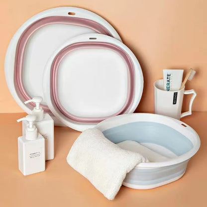 Foldable Silicone Washbasin – Space Saving for Kitchen & Travel