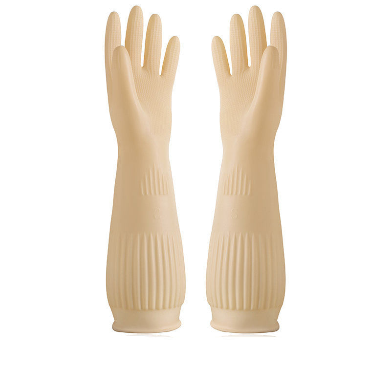 Waterproof Rubber Gloves – Thick Cleaning Gloves for Kitchen & Bathroom
